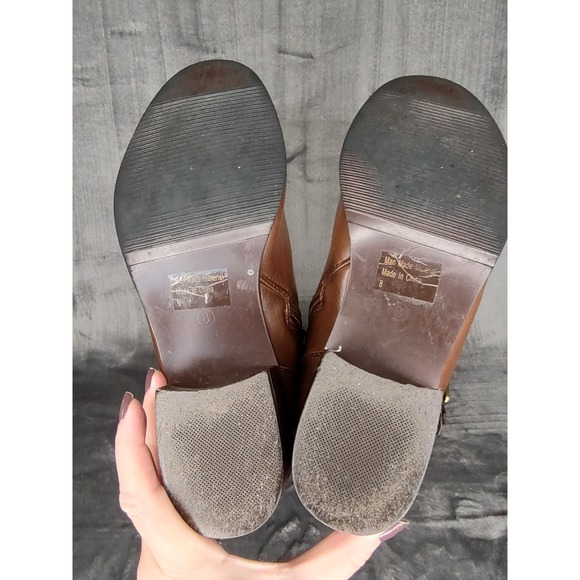 Corkeys Wyatt Tennley Buckle Boot Riding Boot Brown Size 8 - Picture 15 of 16